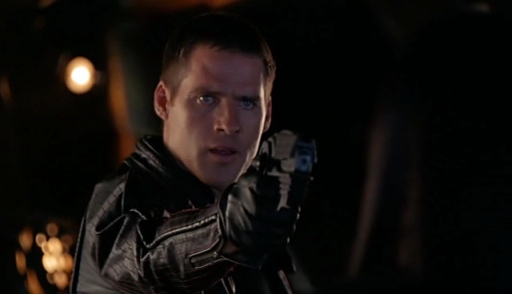 De gauche � droite&nbsp;: Crais, Rigel, Chiana, Zhaan, Aeryn, John et D'Argo